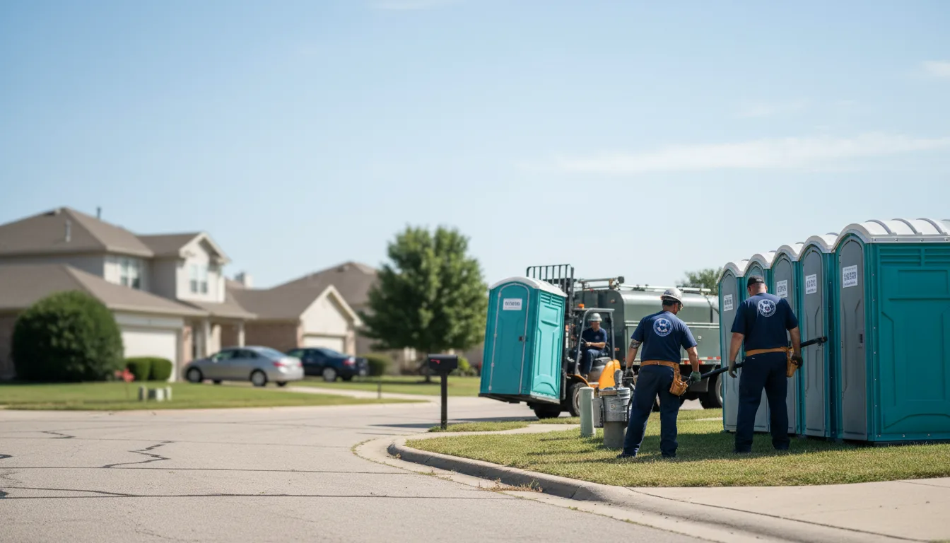 Porta Potty Rental in Hallsville, MO near me
